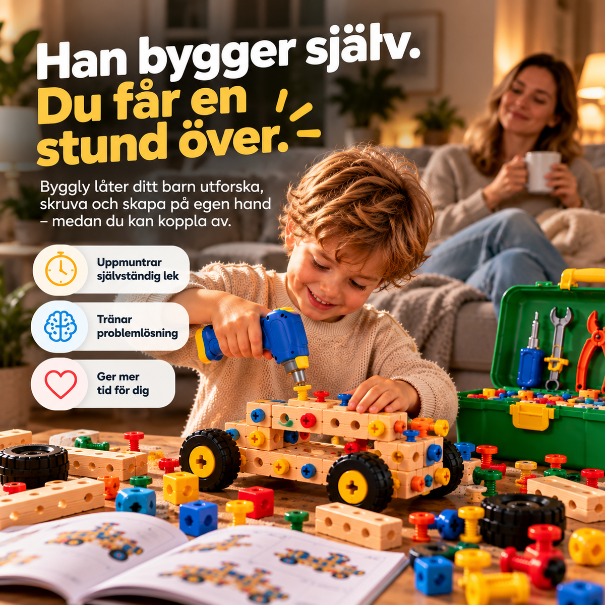 Byggly™ – Leken barnet kan bygge med selv