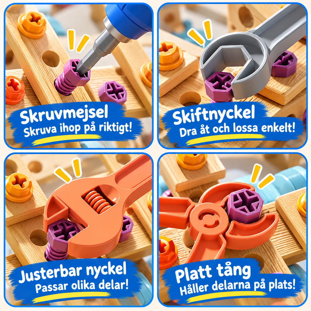 Byggly™ – Förstå hur saker fungerar, utan skärmen